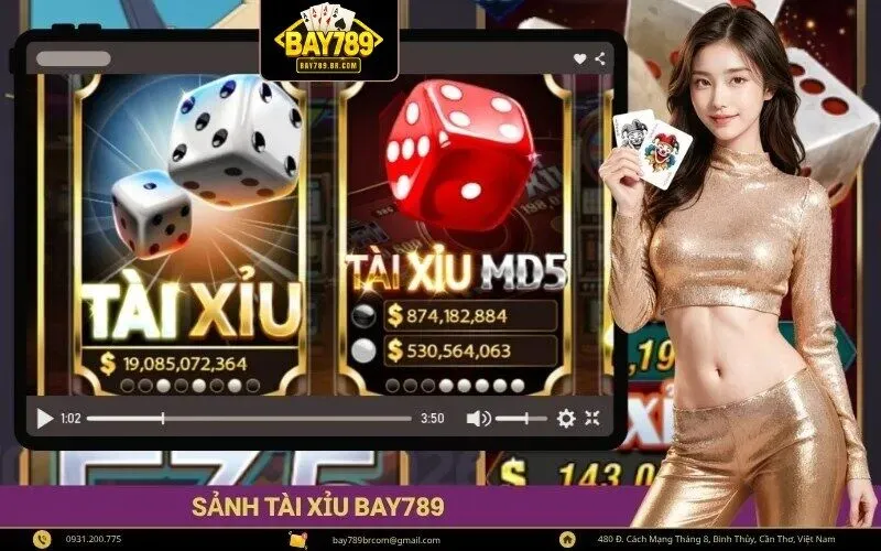Sảnh tài xỉu bay789 cân cửa xanh chín, rút tiền cực nhanh