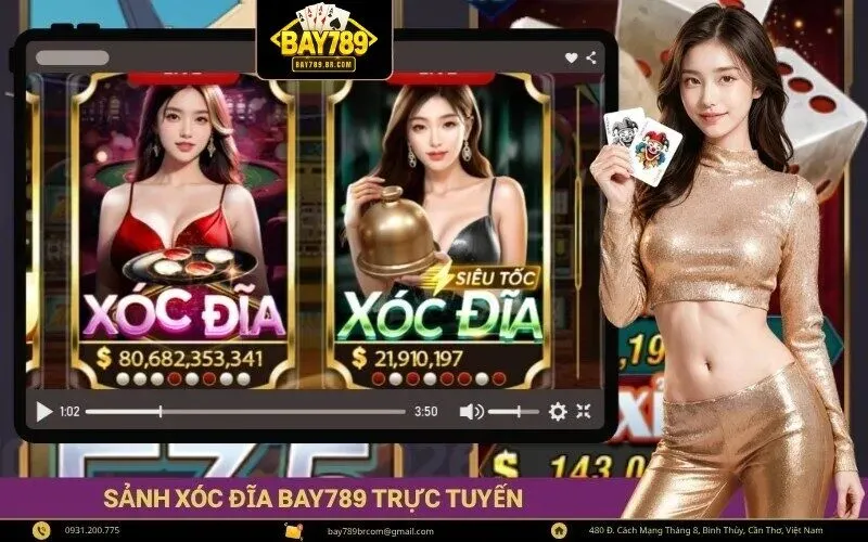 Sảnh xóc đĩa bay789 trực tuyến luật chơi dễ, thắng cực to