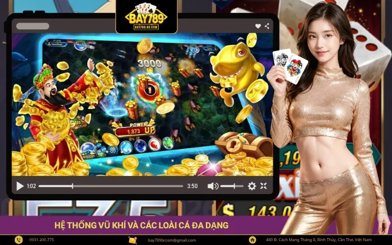 Hệ thống vũ khí và các loài cá đa dạng